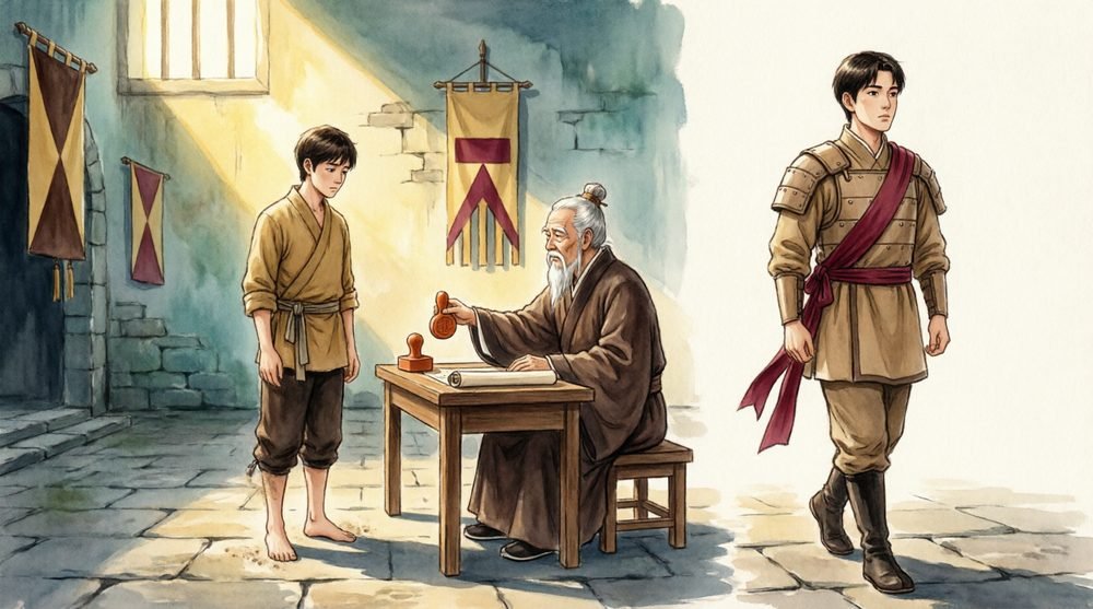 国家の名のもとに働く若き兵士